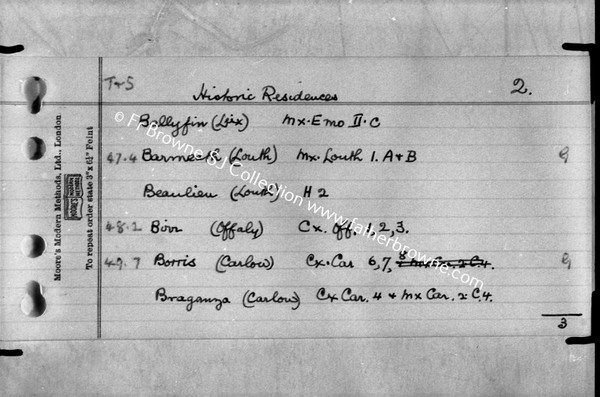 FR BROWNES INDEX